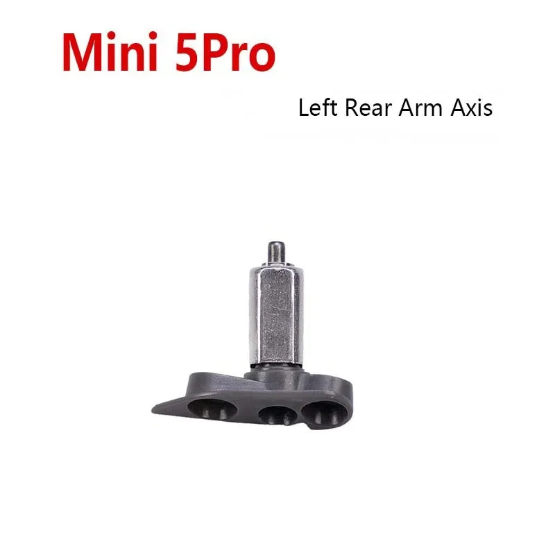 Mini 5Pro drone left rear arm axis replacement part on white background