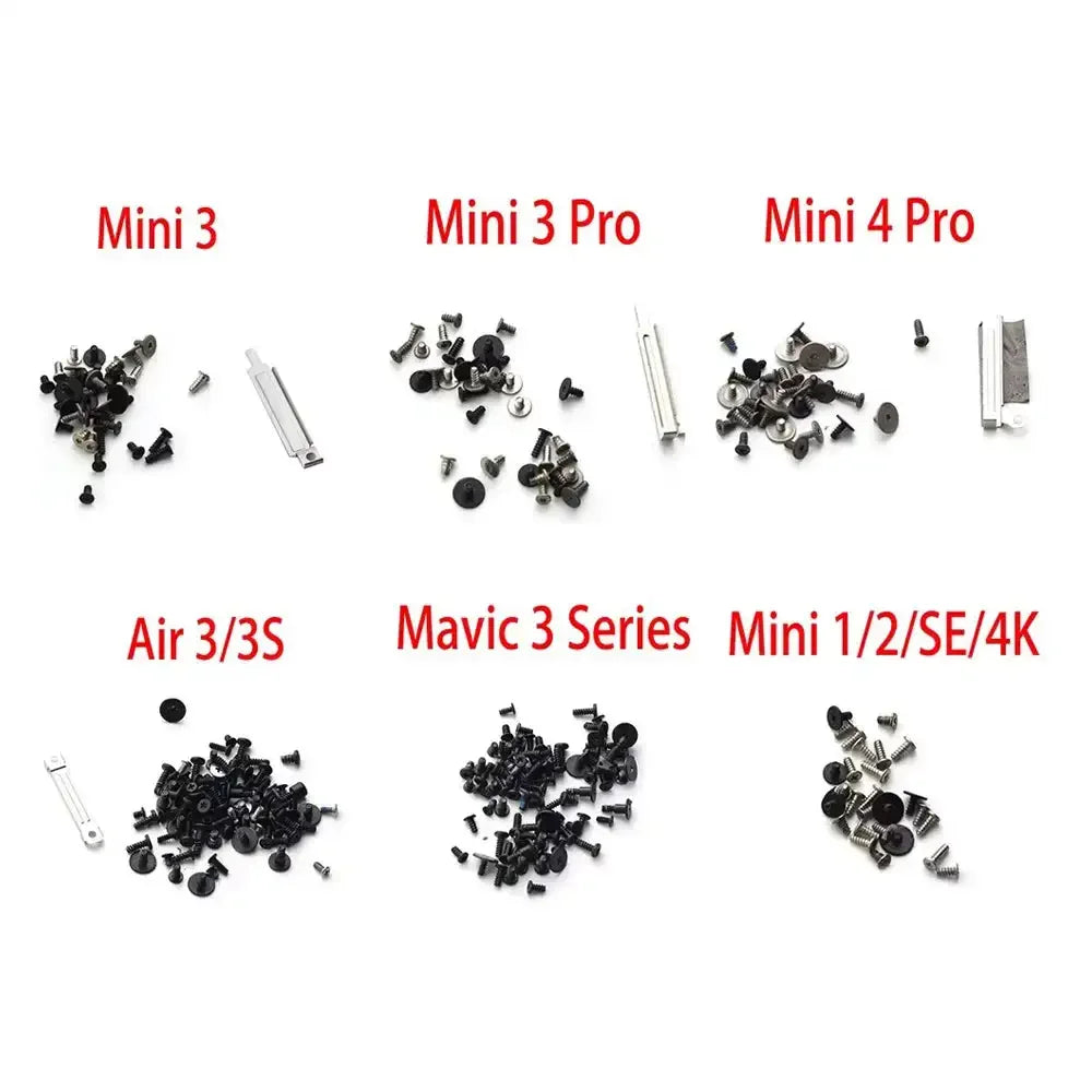 Body Screw Kit for DJI Mini/2/2SE/4K Mini 3/3Pro/Mini 4 Pro for Air 3/3S Mavic 3 Series