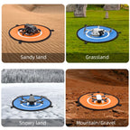 Foldable Landing Pads 40/55/75cm for DJI Mini 4/3 Pro/Avata 2/Mavic 3/Mini 2/3 Air 2/2S
